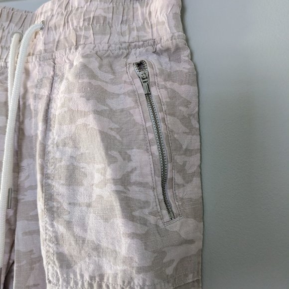 Athleta | Cabo Tide Linen Jogger Neutral Camo - Picture 3 of 10